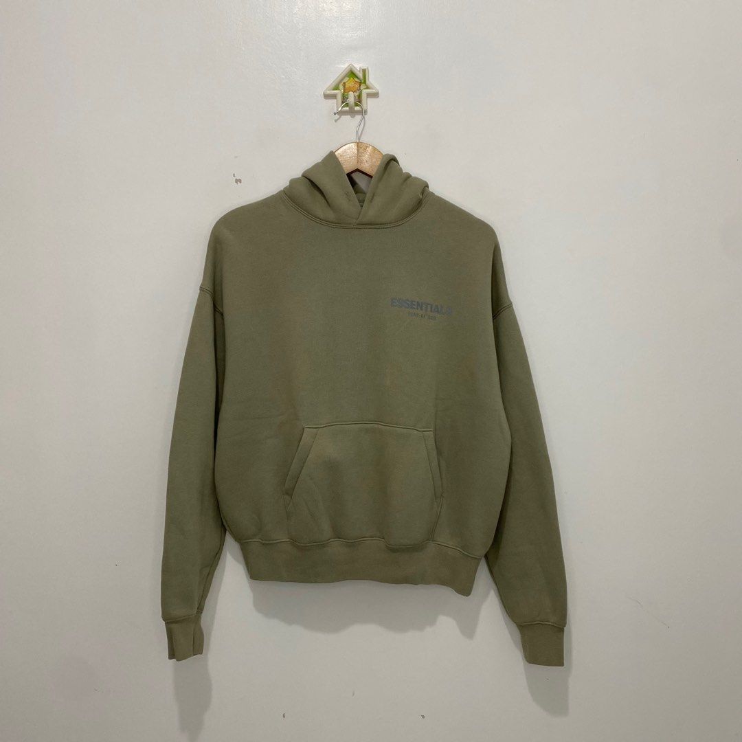 Essentials Fear of God Hoodie (Category: Coats, Jackets and Outerwear) located in Lipa City. Submitted by kimjenniecollections (Listing ID 1332675860, Image 1). Description: Essentials Fear of God Hoodie Large 10 years old Fits medium to large womens 22 inches - width 23 inches - length Flaws- missing puller on hood Still in excellent condition -3,000.00.