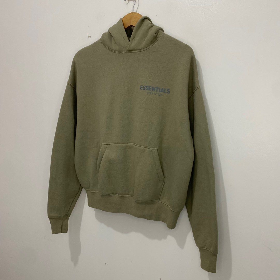 Essentials Fear of God Hoodie (Category: Coats, Jackets and Outerwear) located in Lipa City. Submitted by kimjenniecollections (Listing ID 1332675860, Image 3). Description: Essentials Fear of God Hoodie Large 10 years old Fits medium to large womens 22 inches - width 23 inches - length Flaws- missing puller on hood Still in excellent condition -3,000.00.