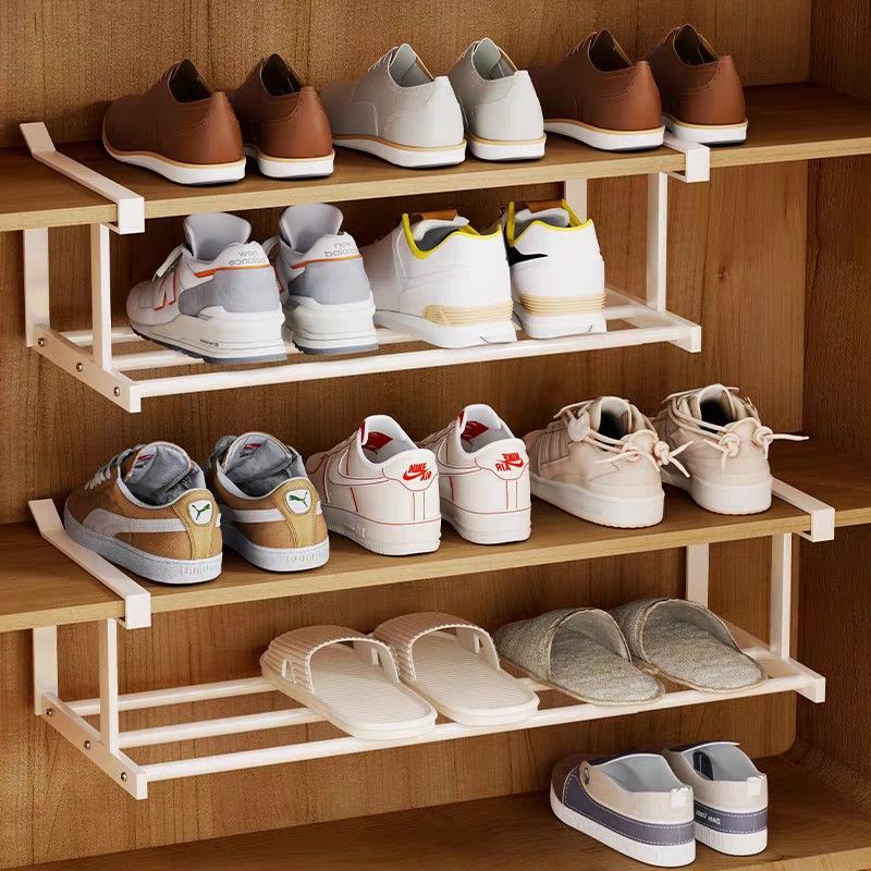 Extendable Shoe Rack, Furniture & Home Living, Home Improvement &  Organisation, Hooks & Hangers on Carousell