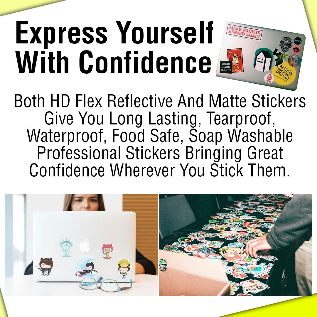 Fast Custom Sticker Printing - Waterproof Sticker Printing, Birthday ...
