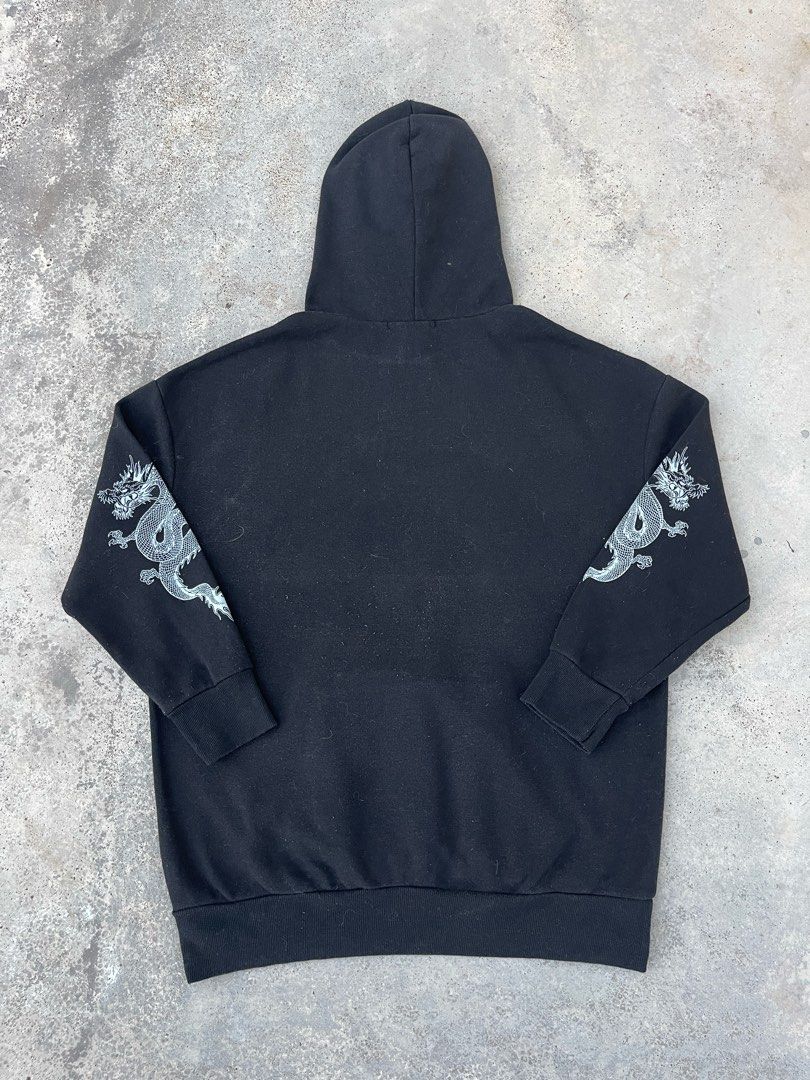 Forever 21 Savage Dragon Graphic Pullover Hoodie