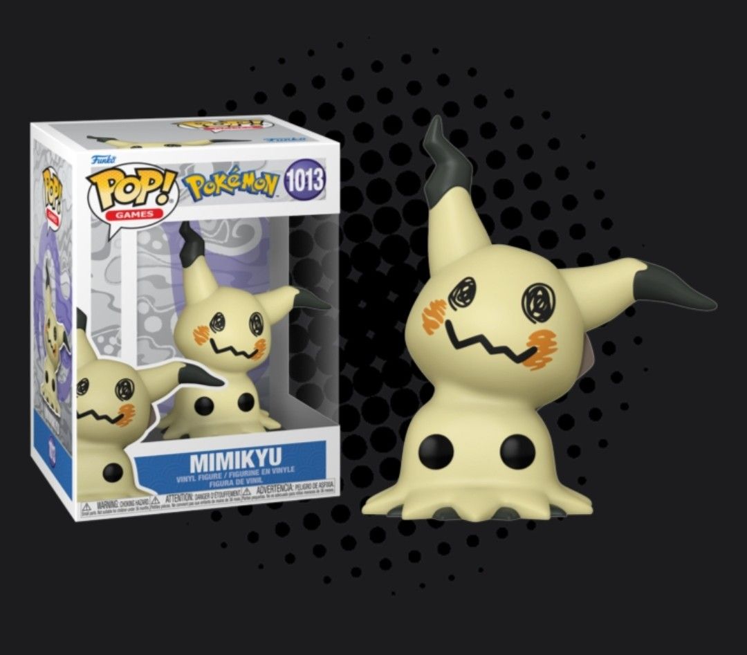 Funko Pop Animation Pokemon Mimikyu, Hobbies Toys, Toys
