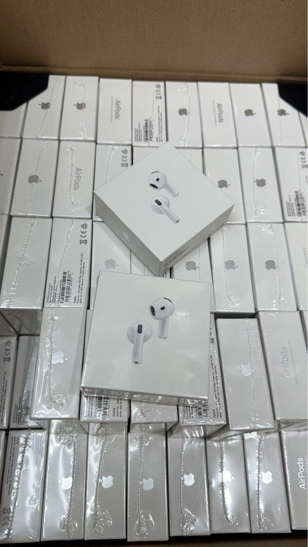 GEN 4 AIRPODS LATEST (Category: Earphones) located in San Juan City. Submitted by seller_accessories (Listing ID 1332721873, Image 1). Description: LATEST AIRPODS ON HAND! open for bulk orders pm for more info.