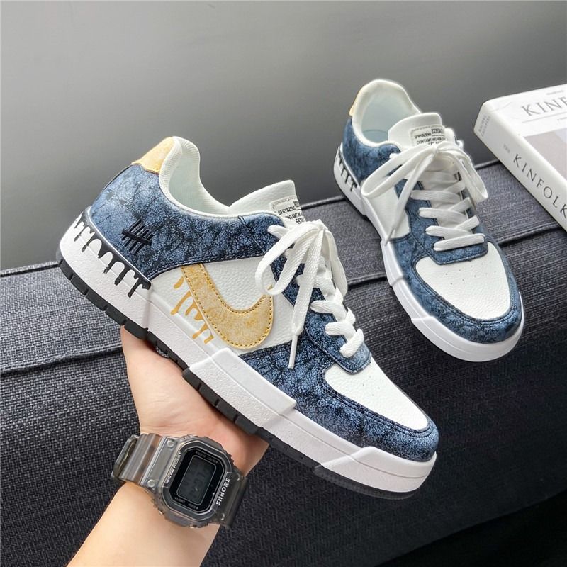 Genuine Sale Nike Air Force 1 AF1 AJ Size 36 47 Ice Cream Men s Shoes Air Force AJ No. 1 Board Shoes Winter Athleisure 2023 Teen North Carolina Blue Men s Fashion Footwear Sneakers on Carousell