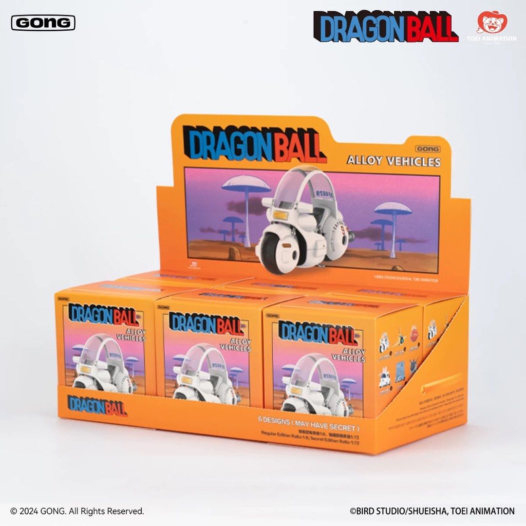 Gong Studio Dragon Ball Alloy Vehicle Sets, Hobbies & Toys, Toys