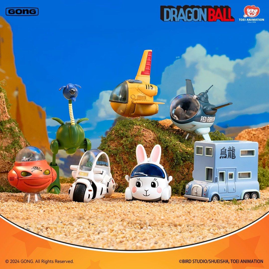 Gong Studio Dragon Ball Alloy Vehicle Sets, Hobbies & Toys, Toys