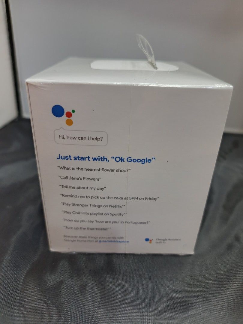 GOOGLE HOME MINI 🔥CHROMECAST AND CHROMECAST AUDIO BUILTIN 🔥BLUETOOTH