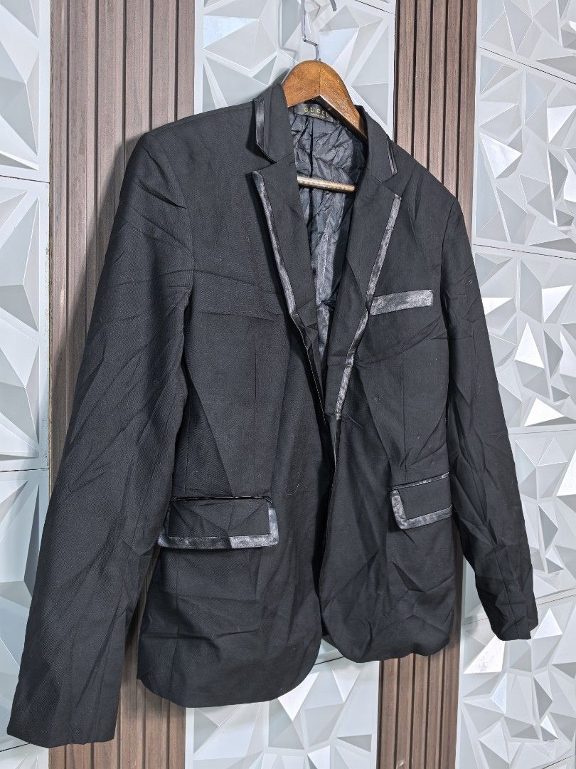Gucci blazer black discount