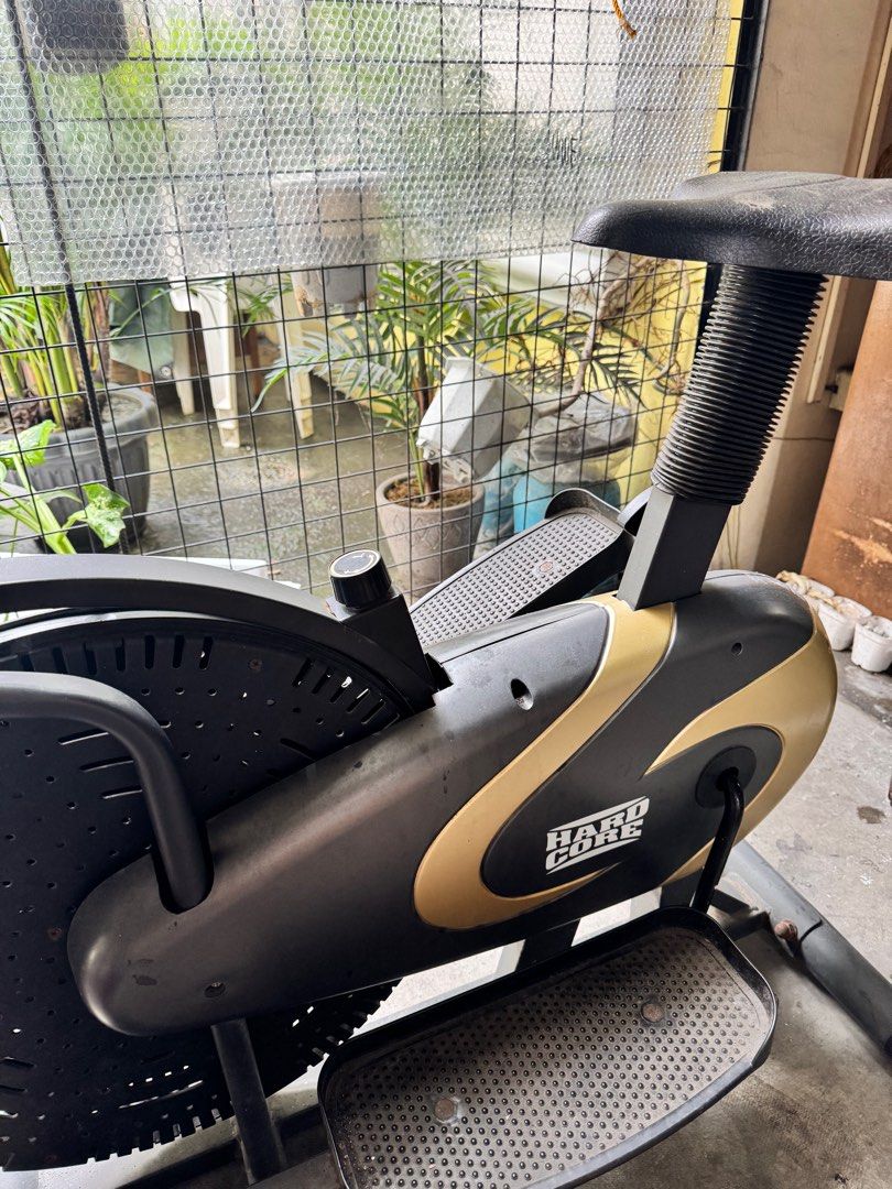 Hardcore Elliptical Bicycle Sports Equipment Exercise Fitness Cardio Fitness Machines on Carousell