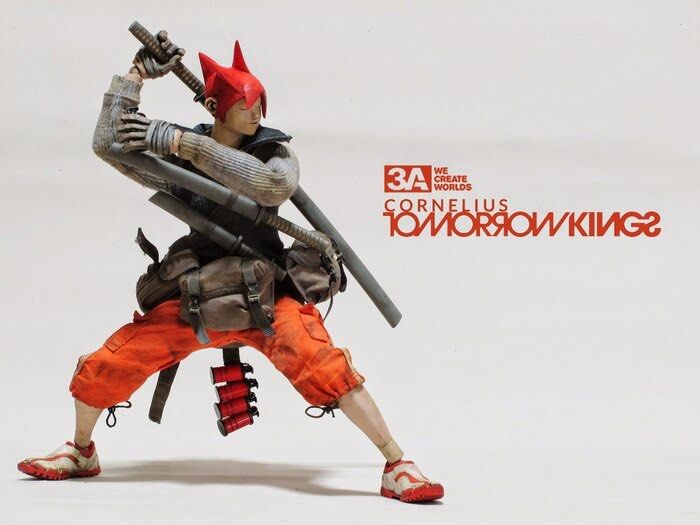 1/6 ThreeA POPBOT TK Cornelius コーネリアス Cornelius the TK by Ashley Wood (one sixth) toy release info