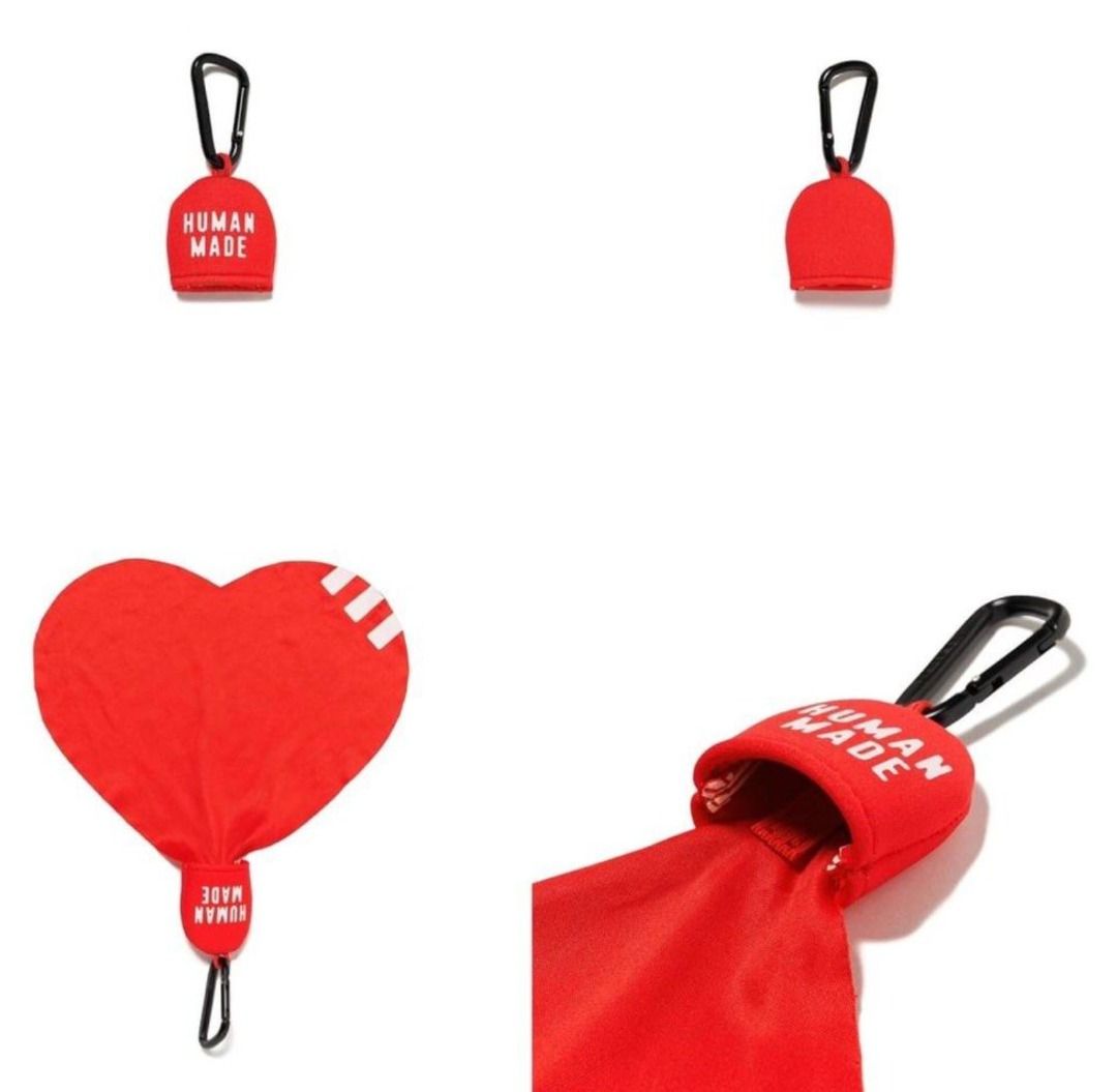 Human Made ❤️ HEART LENS CLEANER 2024AW HUMAN MADE HEART LENS CLEANER 吊飾眼鏡鏡片試鏡布現貨