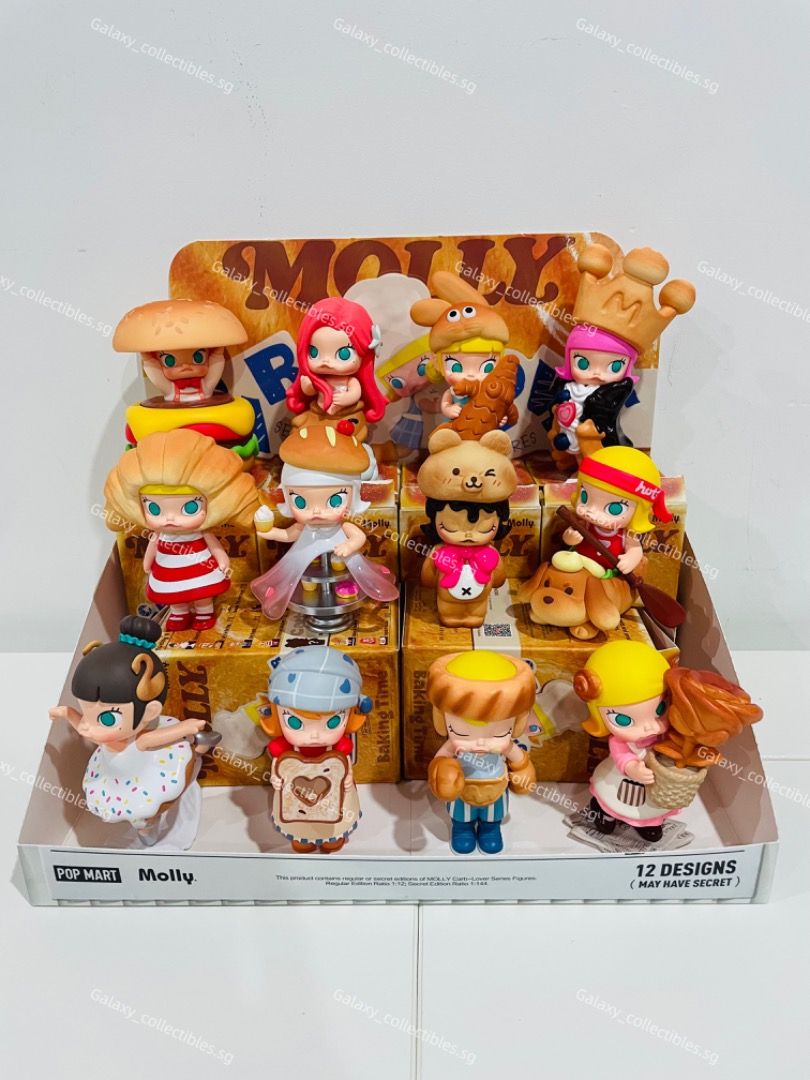 [IN STOCK] POPMART MOLLY Carb Lover Series Figures
