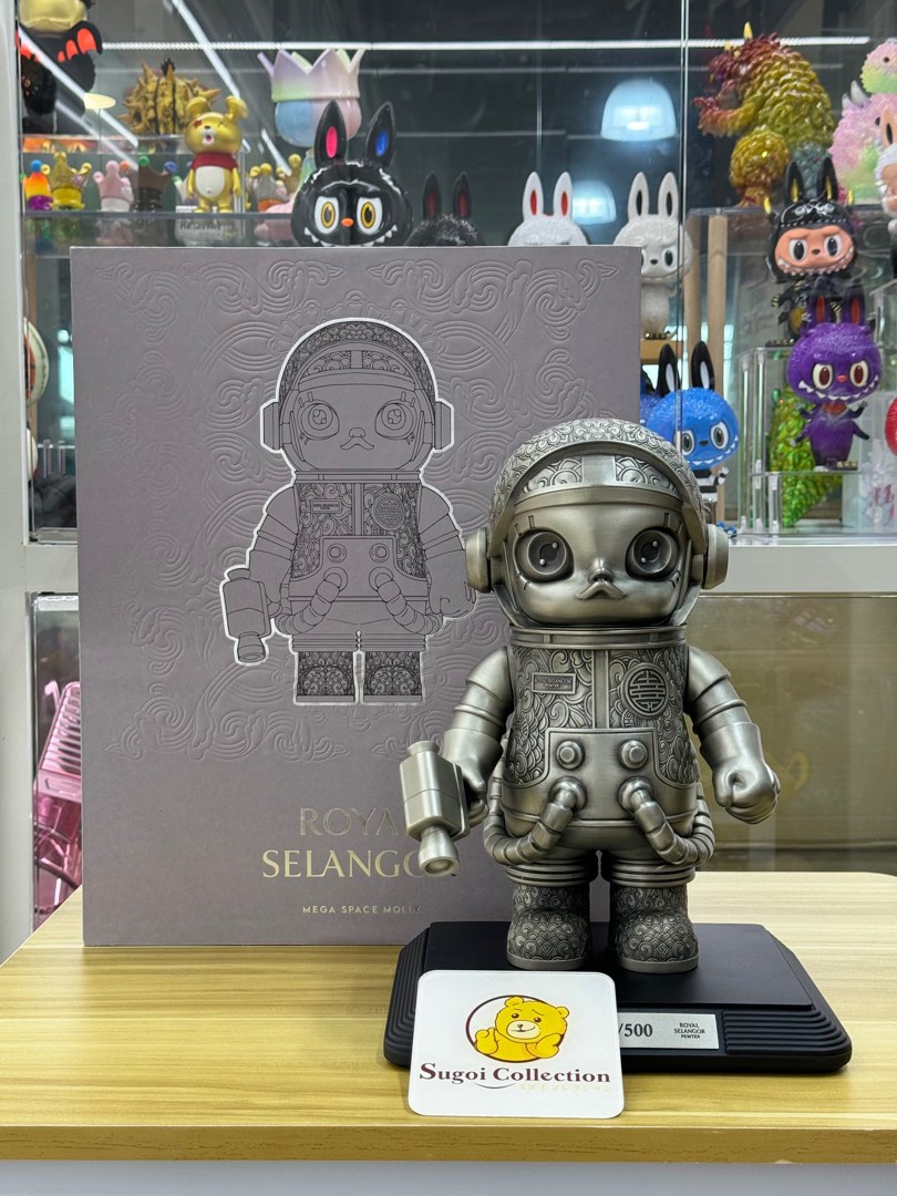 In Stock] Pop Mart x Royal Selangor Mega Space Molly 400