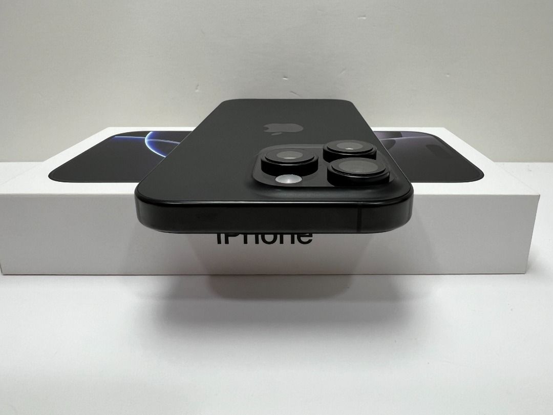 iPhone 16 Pro Black Titanium 128GB, Mobile Phones & Gadgets