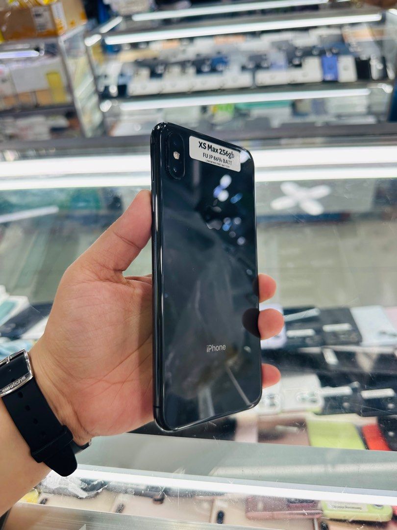 Iphone XS Max 256gb Palit BATT FU (Category: iPhone X Series) located in San Juan City. Submitted by javedsgadgetshop (Listing ID 1332775414, Image 3). Description: OPEN FOR INSTALLMENT VIA CREDIT CARD/GGIVES/SPAY/BILLEASE & SWAP/TRADE-IN! BUY AND SELL! Quick Specs : Iphone XS Max (Palit Batt) •256gb •NTC Variant •Good batt health •Factory Unlock •95% Smoothness •No hidden issue | No Repaired •100% Authentic | Not Refurbished •w/ OEM Charger & st