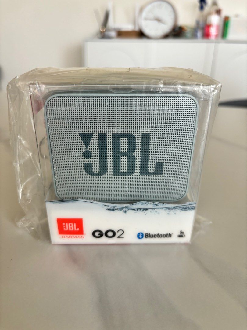 JBL GO2 Speakers (Category: Soundbars, Speakers & Amplifiers) located in Quezon City. Submitted by colsher (Listing ID 1332690356, Image 2). Description: JBL Go2 speakers Brandnew Price: Negotiable Never been used or opened.