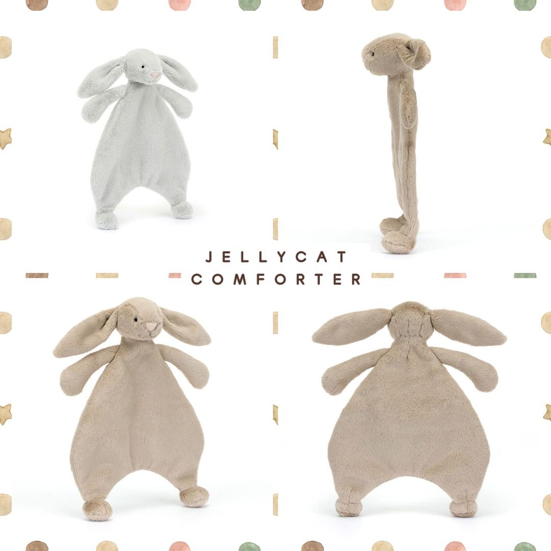 現貨⭐️英國Jellycat BB安撫巾 Comforter Soother Bashful Bunny Comforter Baby