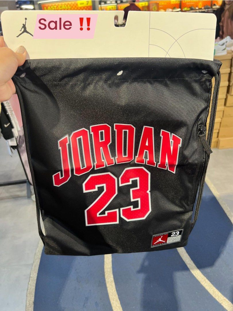 jordan string bag