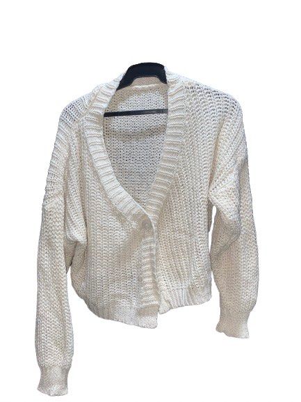 Cardigan cream colour cheap