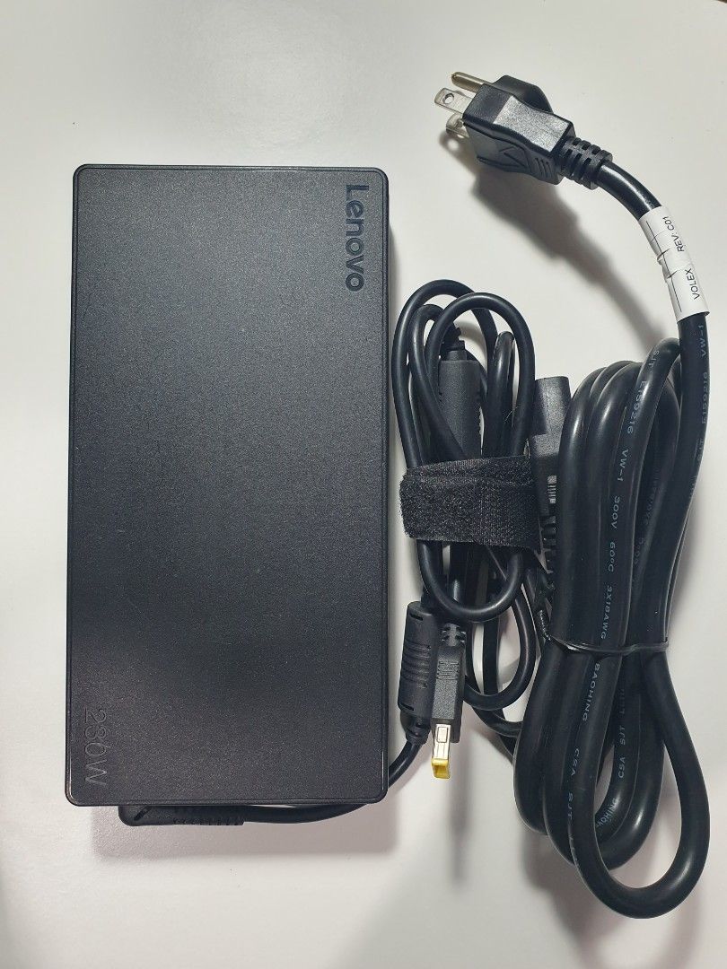 Lenovo Legion ThinkPad Workstation Slim Tip Charger 135W 230W Starts at P1,100 (Category: Laptops & Notebooks) located in Taguig. Submitted by ismael.forres (Listing ID 1332746415, Image 1). Description: 135W Regular Version P1400 each (3 pieces remaining) 135W Slim Version P1900 each (1 piece remaining) 230W Slim P2500 each (1 piece remaining) (1pc reserved to Alguims) 300W Regular Version P2500 each (1 piece remaining) 100% working 100% origina