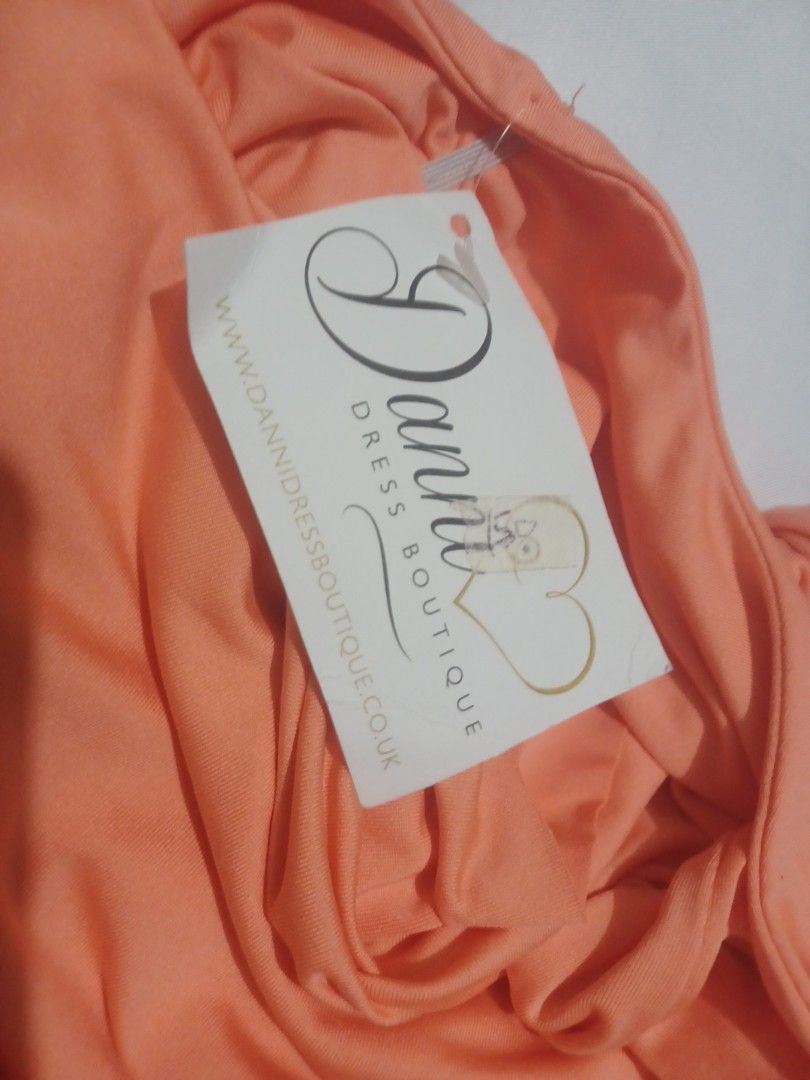 Light orange detail ruched at the back very sexy Size S Women s Fashion Dresses Sets Dresses on Carousell