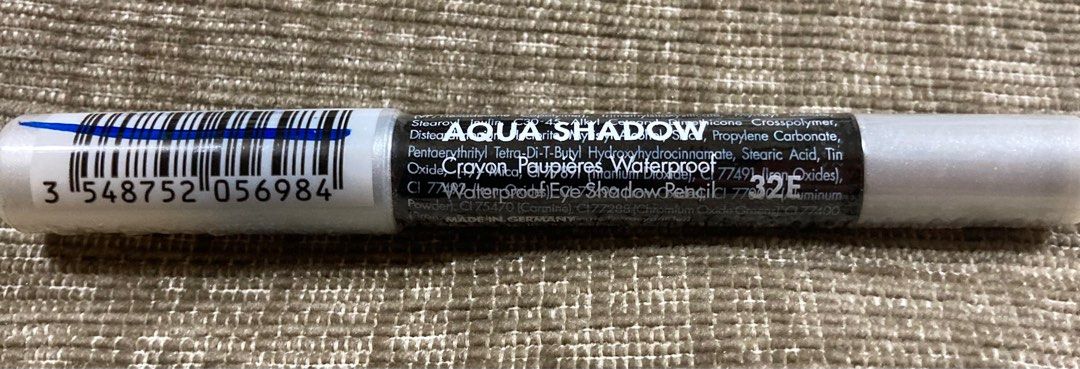 Makeup Forever AQUA SHADOW Glide-On Eye Shadow 32E 4g (Category: Makeup) located in Baguio. Submitted by BreezyRainShop (Listing ID 1332760016, Image 1). Description: Makeup Forever AQUA SHADOW Glide-On Eye Shadow 32E 4g Shade: 32E Pearly White 1 pc avail only Buy as is From padala box Sealed Made in Germany What you see is what you get No return/ No refund po tayo 🙃 Message us for details It doesn’t smudge or crease, and it’s waterproof with a 