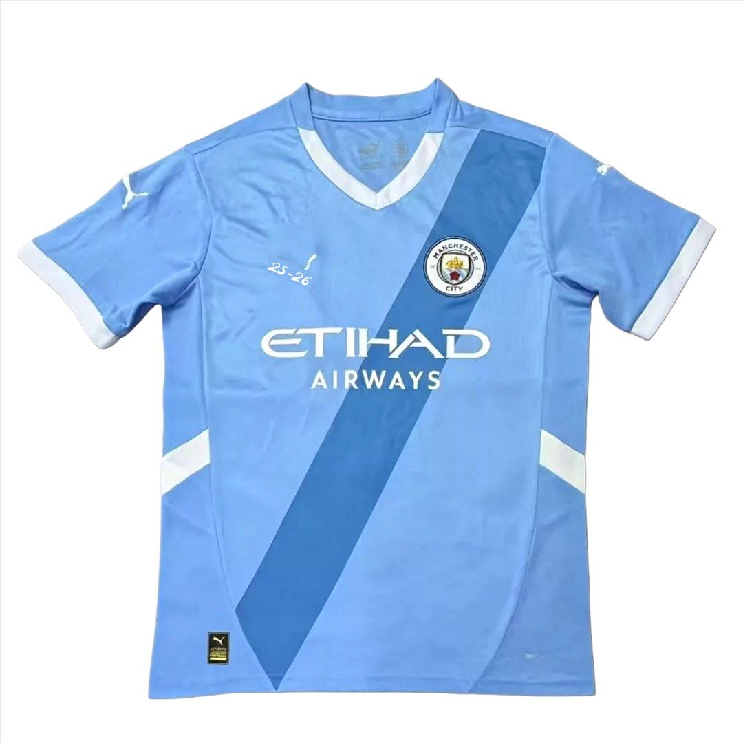 S-4xl) Manchester City Jersey 25-26 Fan version Football Jersey