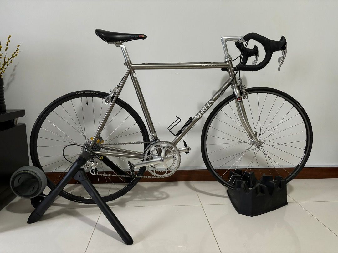 Merlin Titanium Road Bike 95 Sports Equipment Bicycles Parts Bicycles on Carousell
