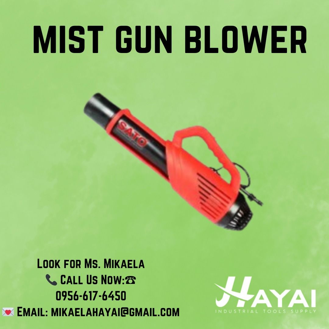 Mist Gun Blower, Commercial & Industrial, Construction Tools ...
