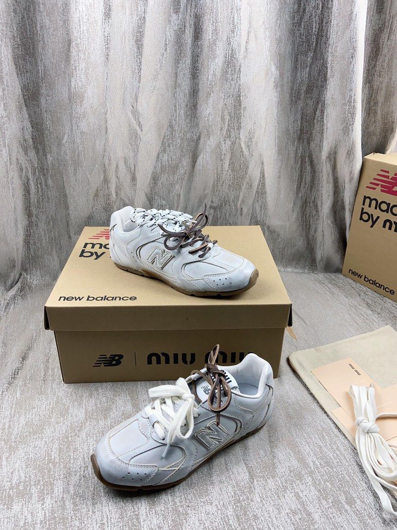 MIU MIU x New Balance 84 530 Sneaker For Unisex 24ss 002B Authentic Size Available Women s Fashion Footwear Sneakers on Carousell