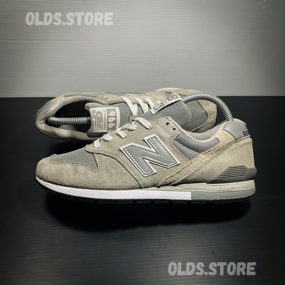 New Balance 996 CM996BG Grey Silver Second Original Fesyen Pria Sepatu Sneakers di Carousell
