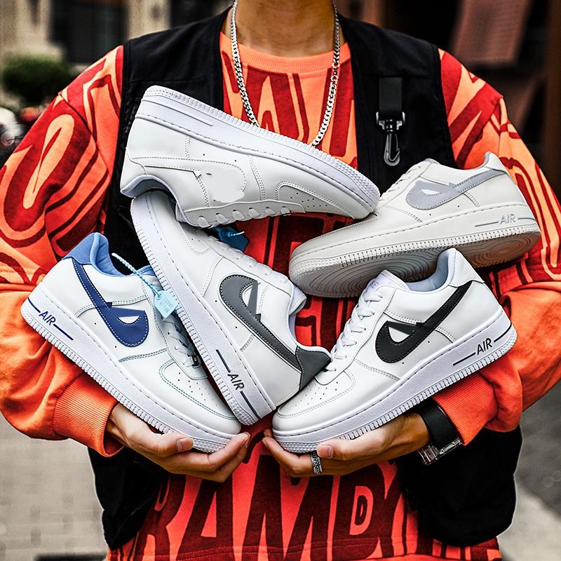 Nike Air Force 1 AF1 AJ Size 36 47 Skateboard Shoes Men s and Women s Casual Flats AJ Air Force One Small White Shoes Women s Fashion Versatile
