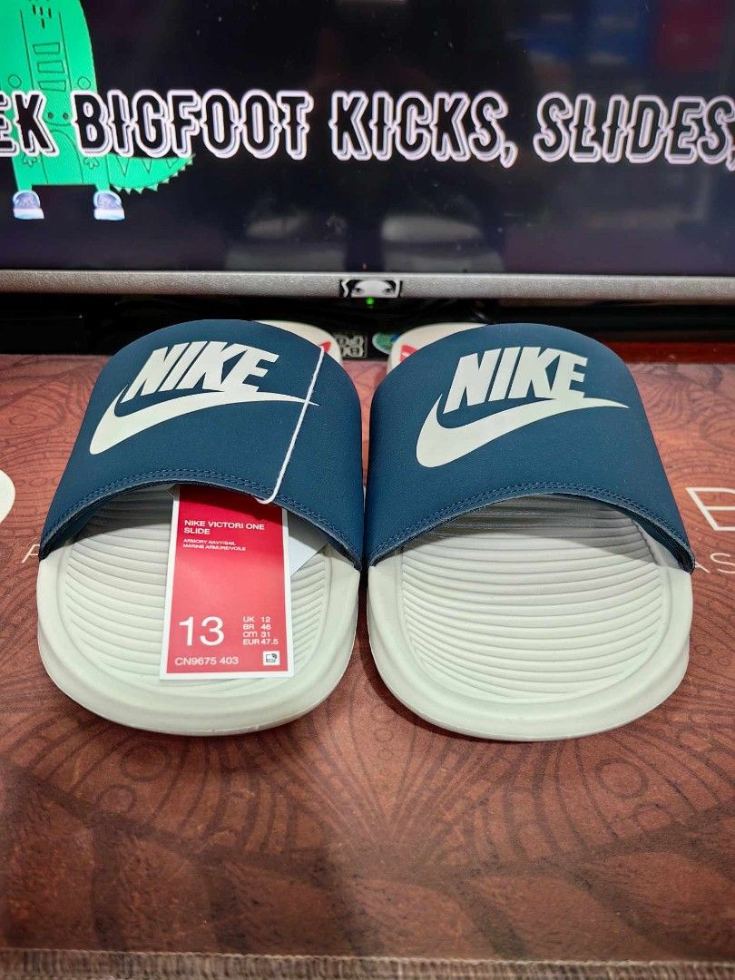Nike Victori One slide size 13 US Men s Fashion Footwear Slippers Slides on Carousell