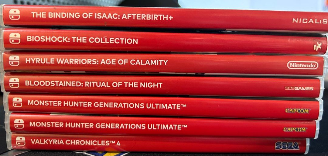 Nintendo Switch Games (Price list indicated in description), Video