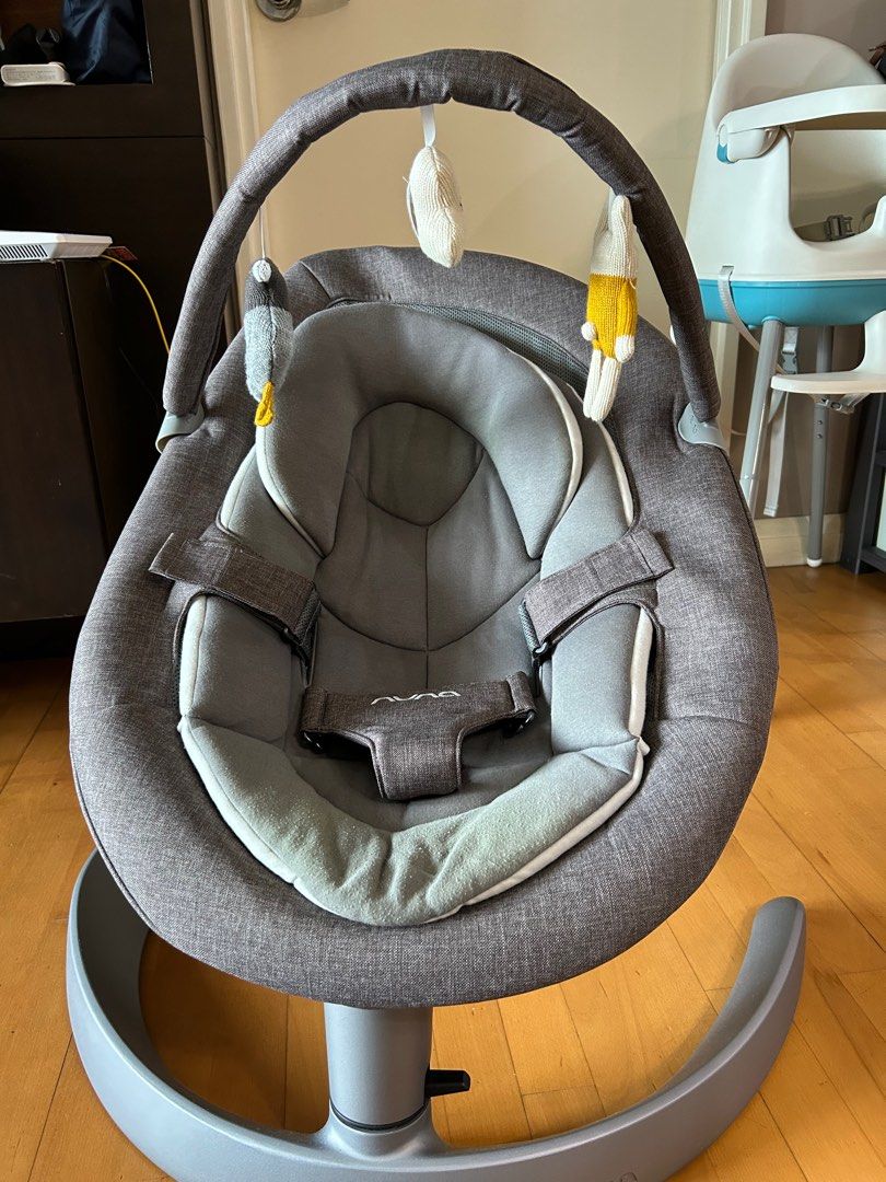 Nuna Leaf Grow with Toy Bar (Category: Kids Tables & Chairs) located in Manila. Submitted by declutterb (Listing ID 1332688149, Image 1). Description: Bought 20k at Baby Company. With stain but washable. Barely used..