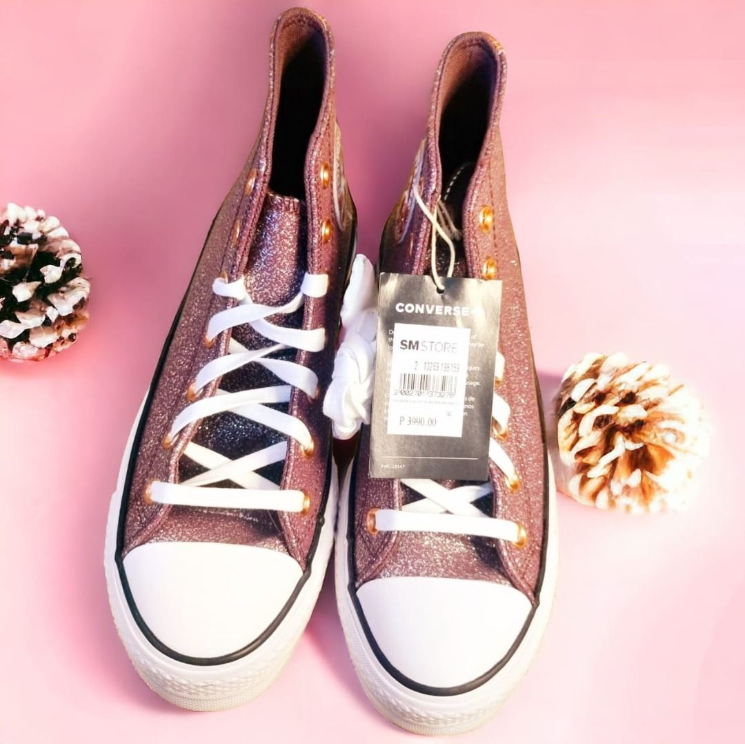 Women's converse chuck taylor all star glitter sneakers hot sale