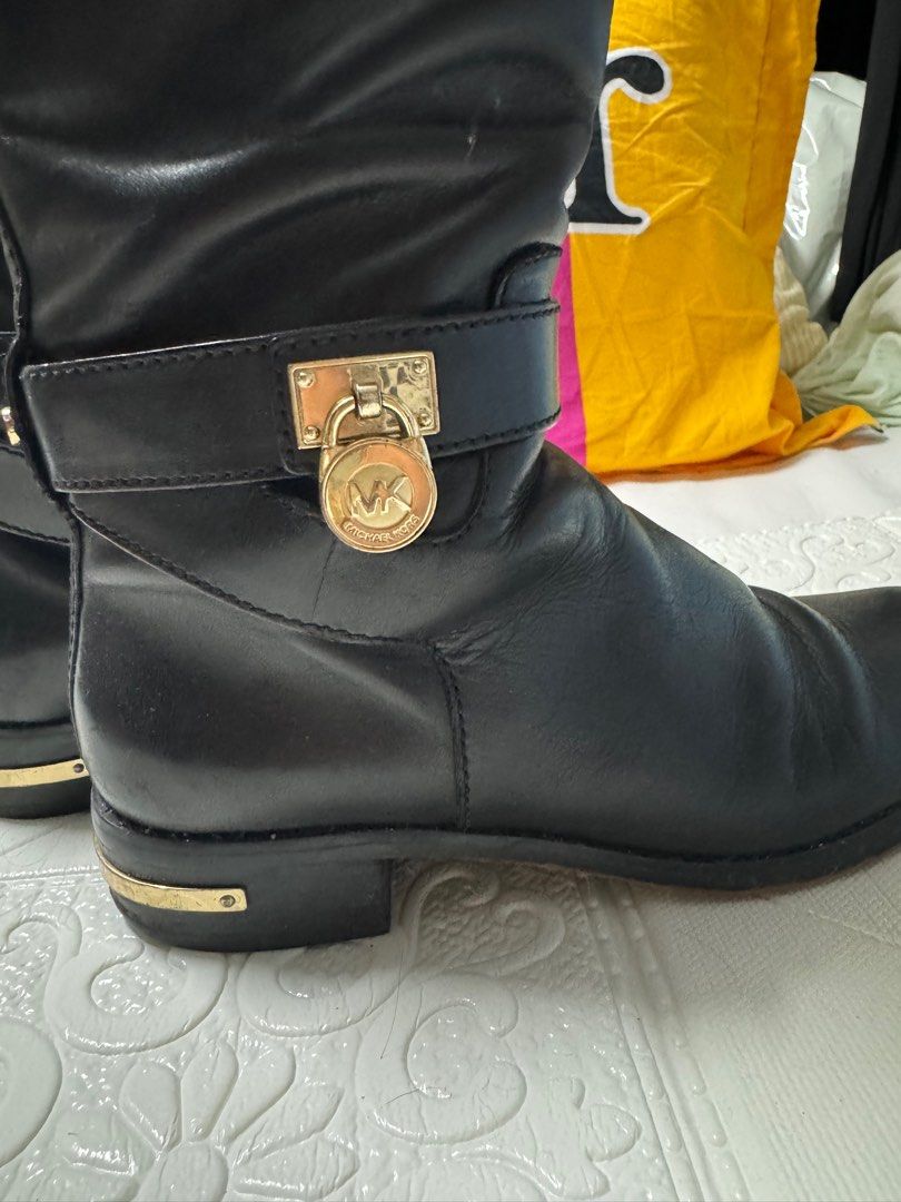 Mk black boots store