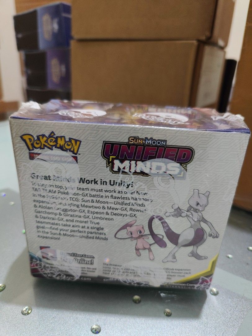 Pokemon Sun & Moon Unified Minds Factory Sealed Booster Box, Babies & Kids, Going Out, Strollers on Carousell Pokemon Sun & Moon Unified Minds Factory Sealed Booster Box, Babies & Kids, Going Out, Strollers on Carousell