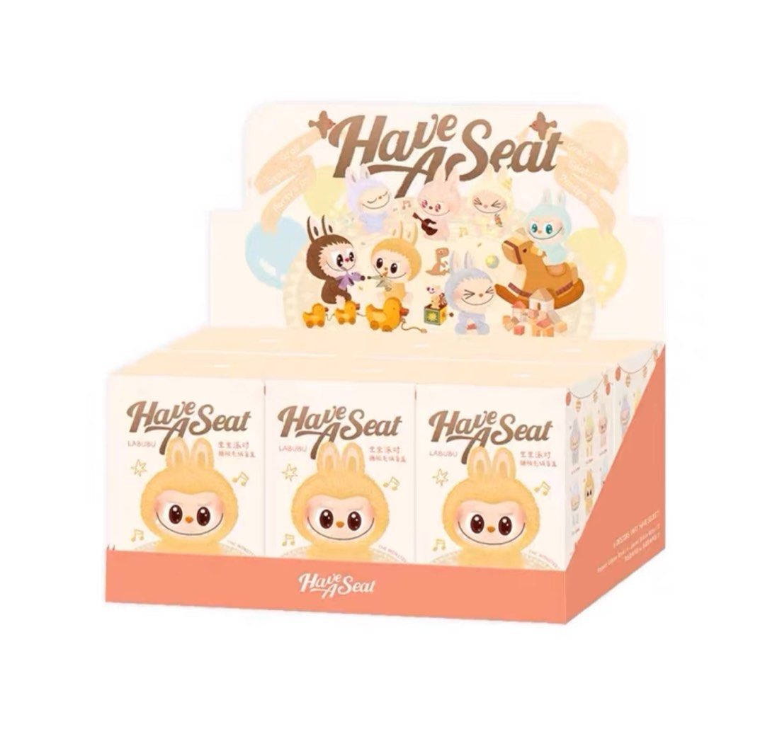 POP MART Labubu 2個セット（未開封） 正規品 LABUBU ラブブ Have a seat 未開封2個セット - メルカリ