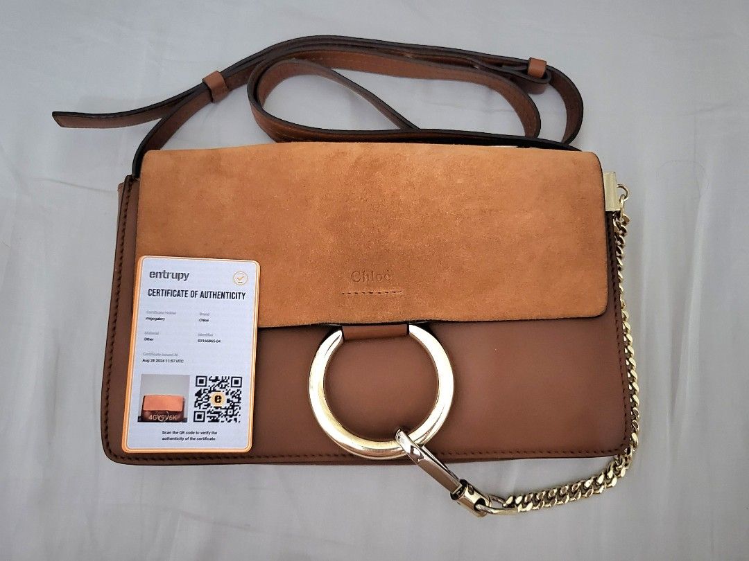 Preloved Chloe Faye Tan in Small Authentic