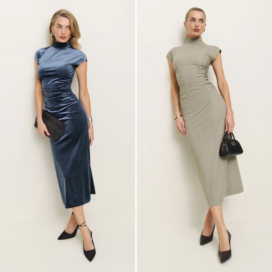 Reformation Colin Knit Dress - in 2 prints!, , & , - Carousell