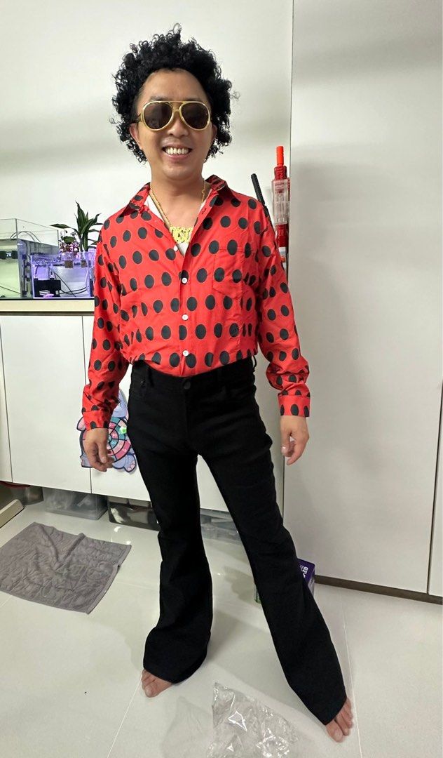 Retro Outfit Set for Dinner and Dance, Men's Fashion, Tops Sets