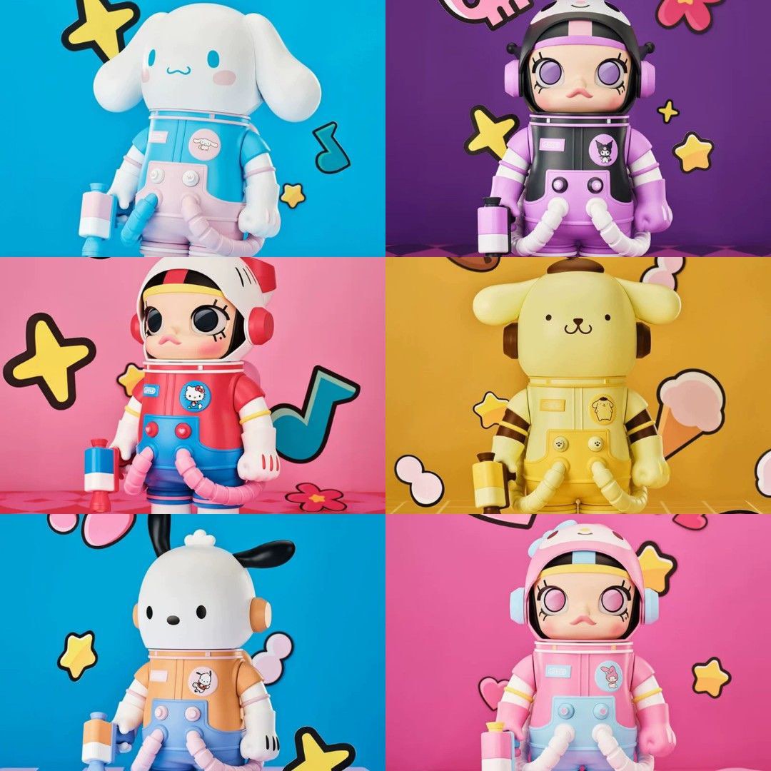 Mega Space Molly 400% - Sanrio Pochacco X Pop Mart - Figurine Neuve