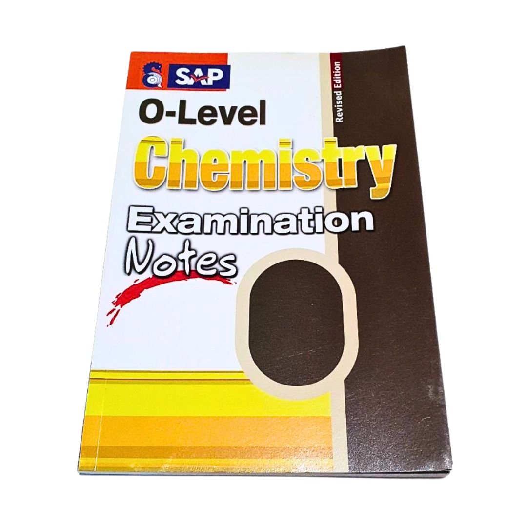 SAP 'O' Level Chemistry Examination Notes Exam O Level, Hobbies & Toys ...
