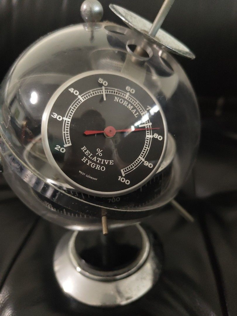 Space Age Mid Century West Germany Sputnik Weather Station Desk Top ...