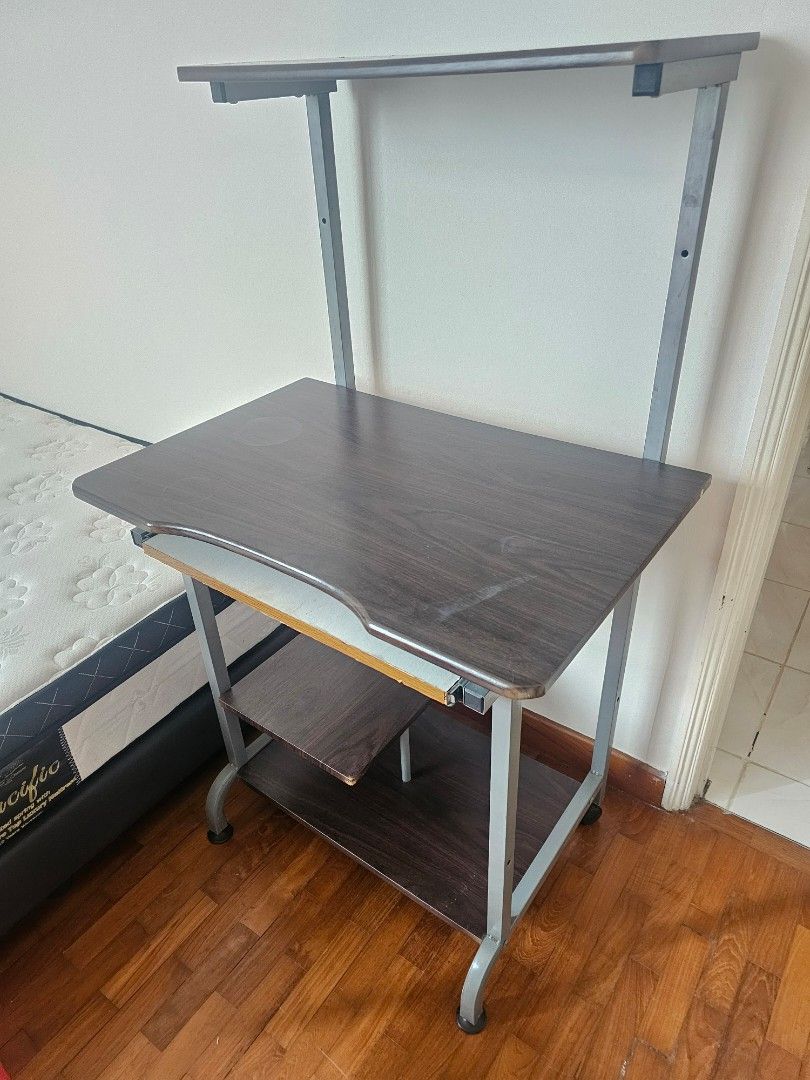 Study Table (Computer cum Printer) (Category: Tables & Sets) located in Singapore. Submitted by francissim888 (Listing ID 1332640847, Image 3). Description: ✔️ Well Used ✔️ shifted to smaller place can't accomodate this set ✔️ Provide own transport..