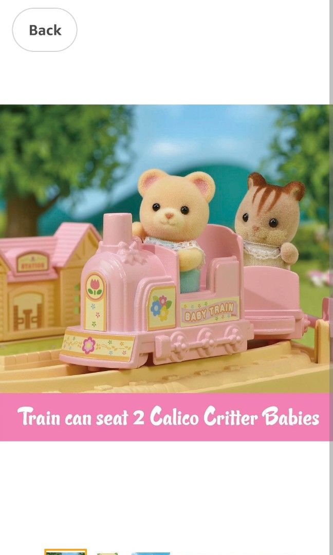 Calico critters baby choo choo train new arrivals
