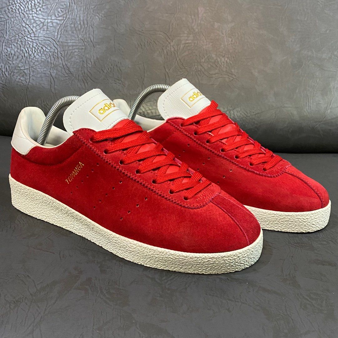 Sz41 Adidas Topanga Red Sepatu Second, Fesyen Pria, Sepatu