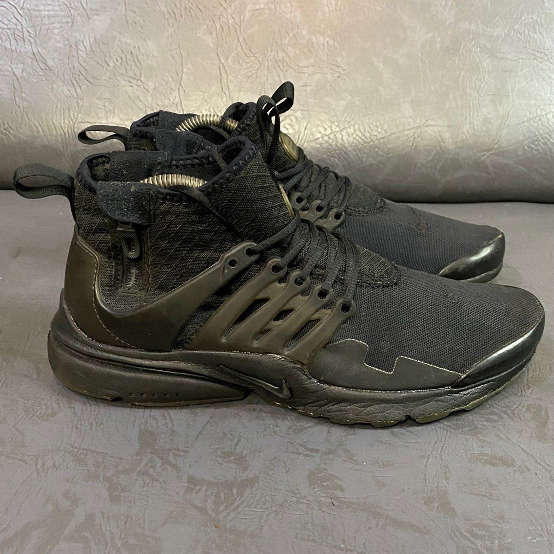 nike air presto mid utility grey