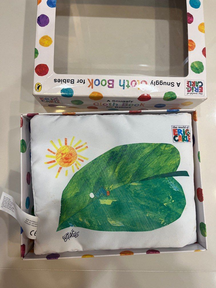 The Very Hungry Caterpillar Cloth Book, Babies & Kids, Infant Playtime ...
